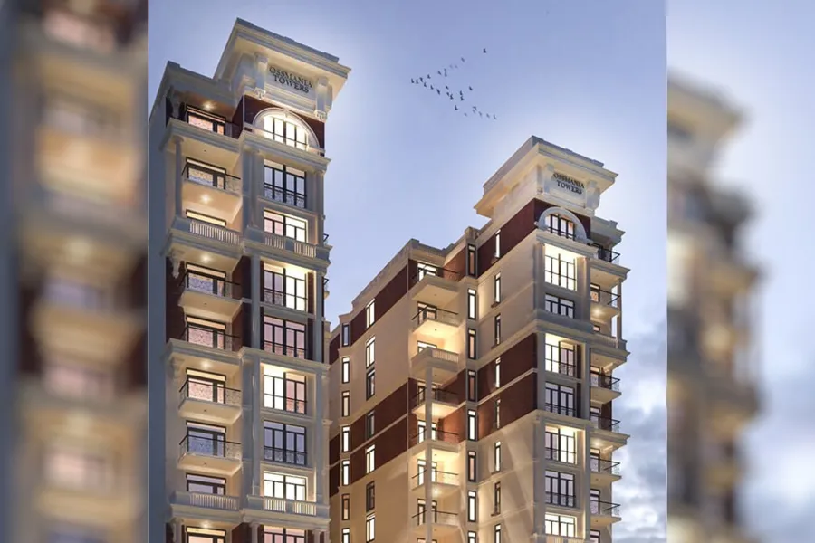 شقة للبيع 100 م سموحة الجديدة (كومباوند العثمانية)