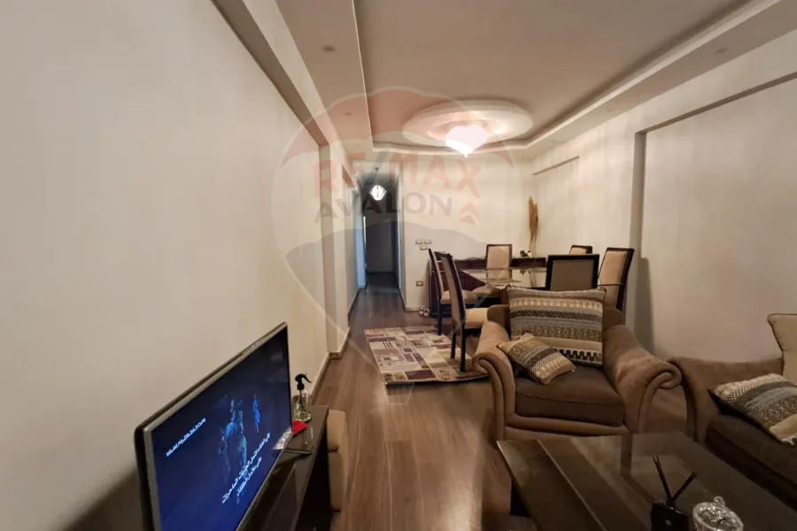 شقة مفروشة للايجار 120 م كليوباترا (ش طه حمدي)