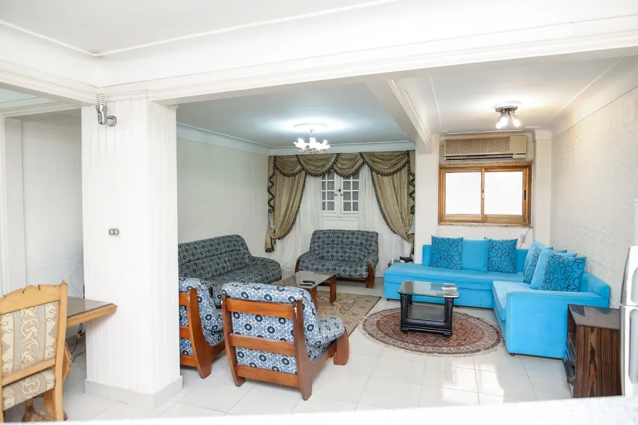 شقة مفروش للإيجار120م بولكلي (ش المحاسبة )