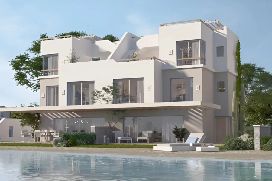 شاليه أرضي بجاردن للبيع (بلاج - ماونتن فيو) 64 م