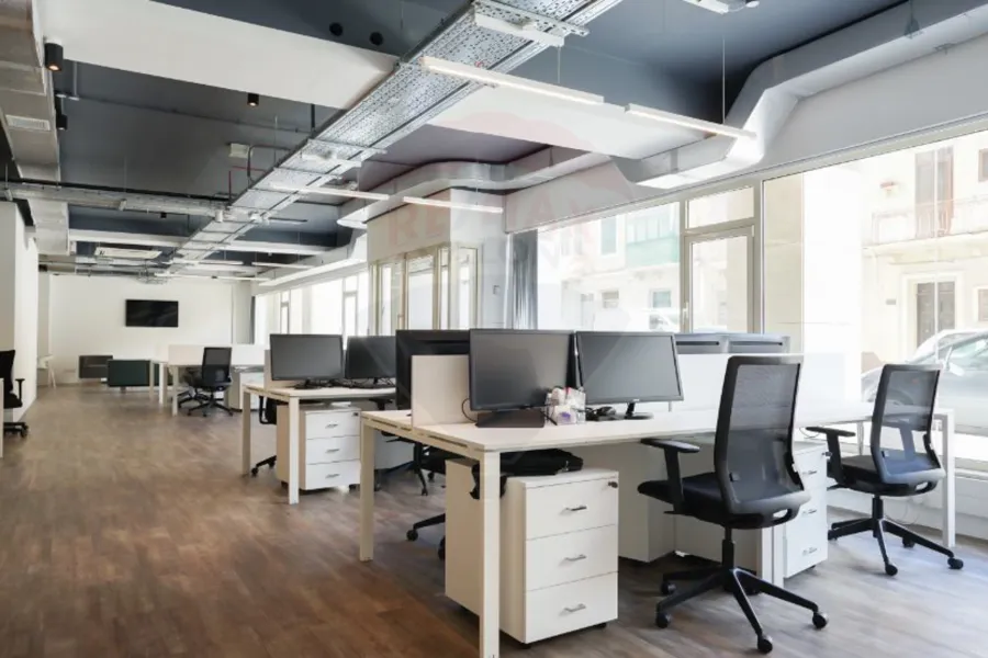 ميزانين إدارى بمدخل خاص للبيع 700 م  سموحة (ش البرت الاول)