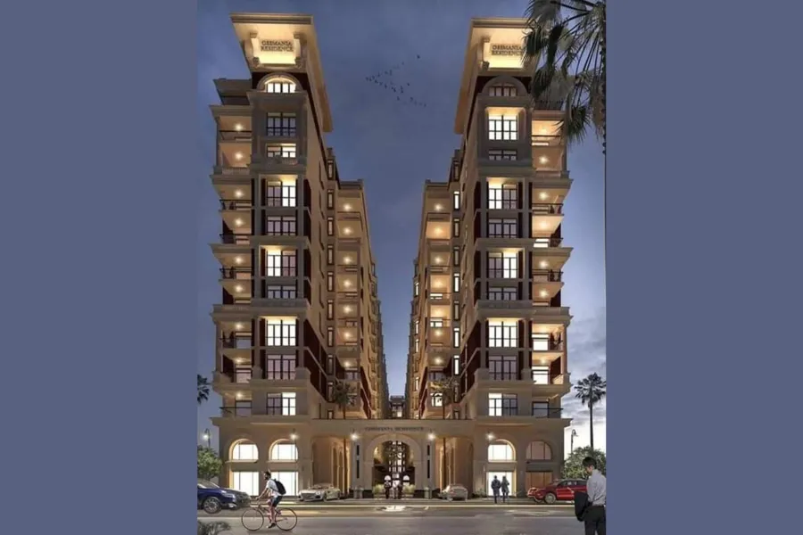 شقة للبيع 100 م سموحة الجديدة (كومباوند العثمانية)