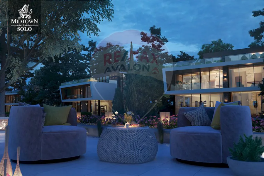 فيلا للبيع 800 م العاصمة الإدارية (ميدتاون سولو)