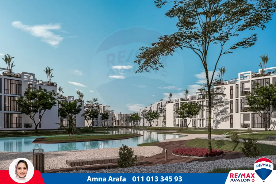 ستوديو للبيع 30م + 10م حديقة الساحل الشمالي (قرية زهرة)