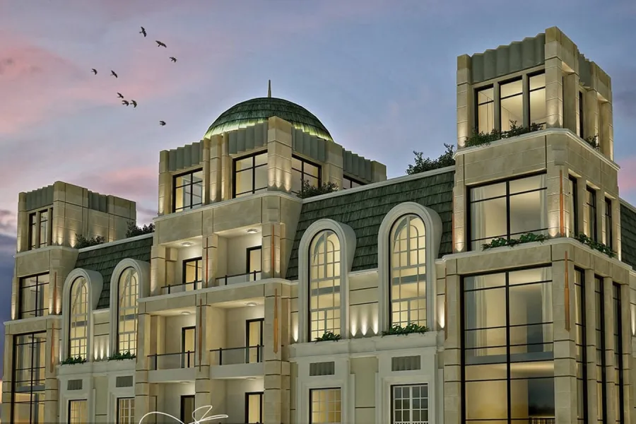 شقة للبيع 213م سموحة (كمبوند فالوري انطونيادس)