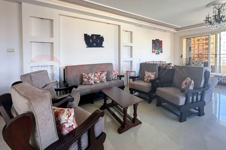 Furnished apartment for rent 227 m Gleem (Mostafa Maher St.)