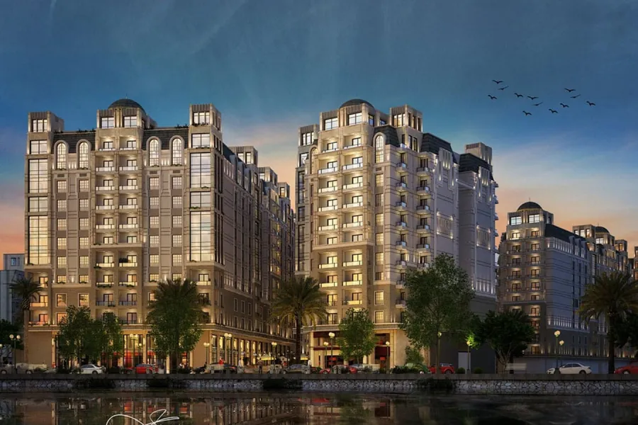 شقة للبيع 213م سموحة (كمبوند فالوري انطونيادس)