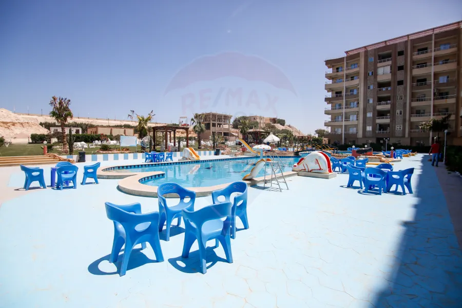 شاليه مفروش للإيجار 65 م الساحل الشمالى (قرية بيو بيلا)