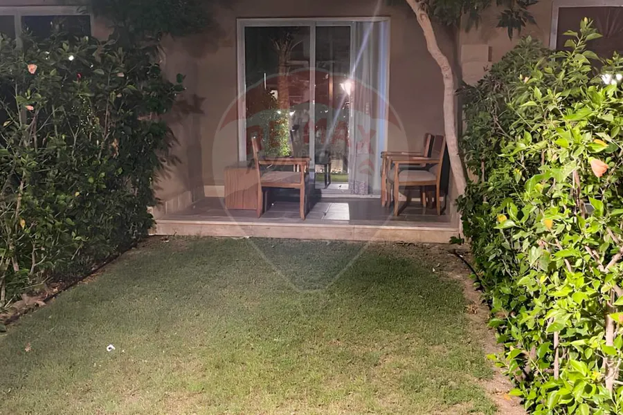 ستوديو ارضي بجاردن للبيع (أكوا فيو - الكيلو 91) 36 م