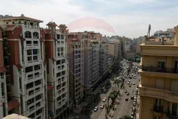 بنتهاوس للبيع 500 م + 280 روف سموحة (ش فوزي معاذ - برج اللوتس)