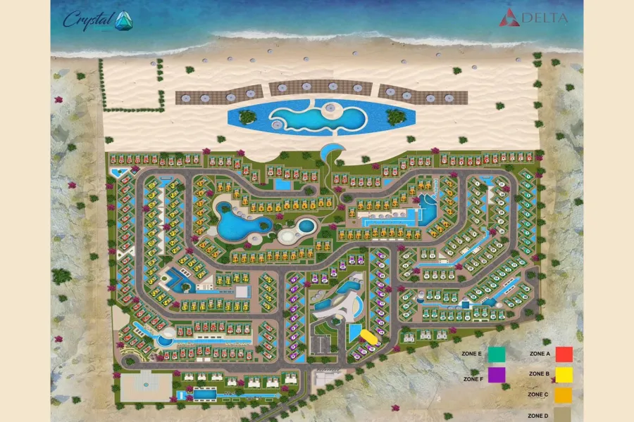 شاليه بروف للبيع (كريستالز- سيدي حنيش) 60 م