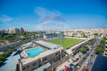 شقة للبيع 325 م وابور المياه ( فيو مفتوح علي النادي الاوليمبي وحدائق الشلالات )