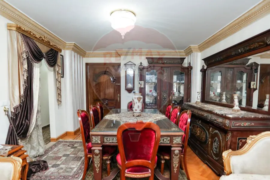 Furnished apartment for rent 185 m Smouha (Mostafa Kamil ST.- Brand building)