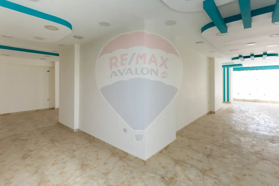 Shop + Mezzan for sale 430 m Sidi Bishr (Gamal Abdel Nasser st.)