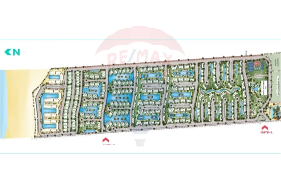 شاليه للبيع (هاسيندا ووترز - رأس الحكمة) 72 م