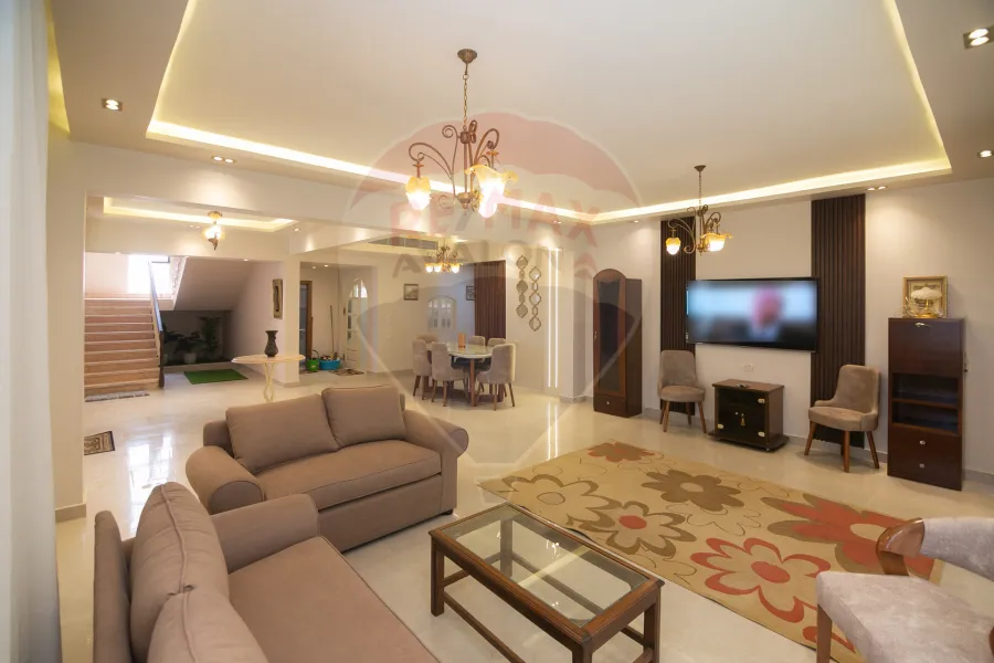Furnished villa for rent Al-King Mariout (Carrefour Road in front of King Ranch) 1,500 m