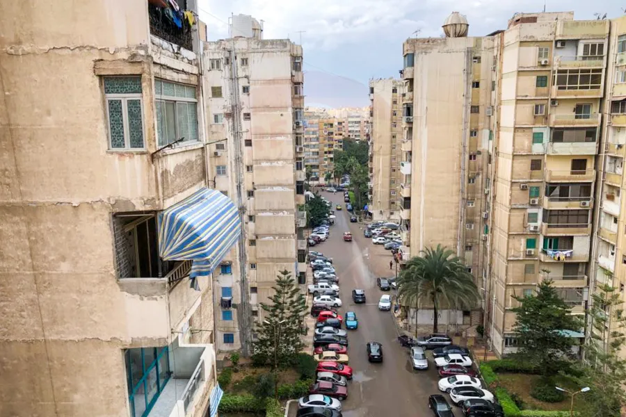 شقة للايجار 110 م سموحة (تعاونيات سموحه)