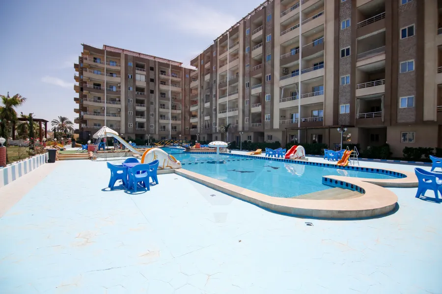 شاليه مفروش للإيجار 65 م الساحل الشمالى (قرية بيو بيلا)