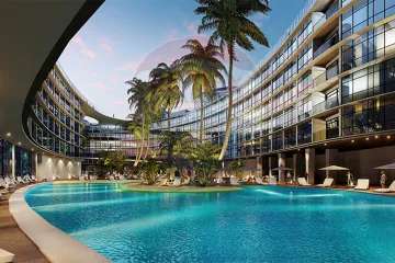 ستوديو فندقي للبيع 48 م (Lake Residence - التجمع الخامس)