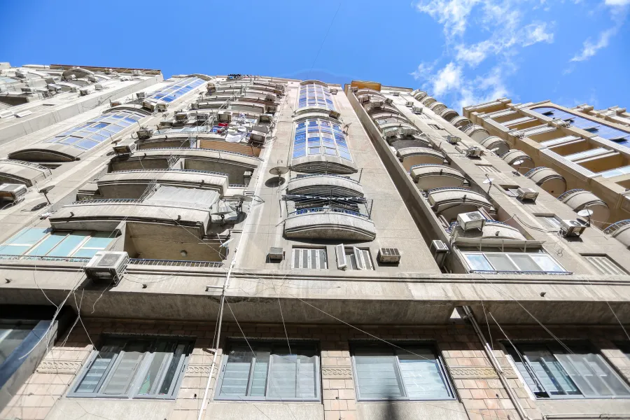 شقة للايجار 100 م صافي سموحة (طريق 14 مايو - ابراج السرايا)