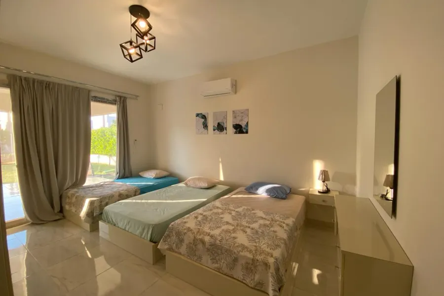 شاليه أرضي بجاردن للبيع (هاسيندا باي) 167 م