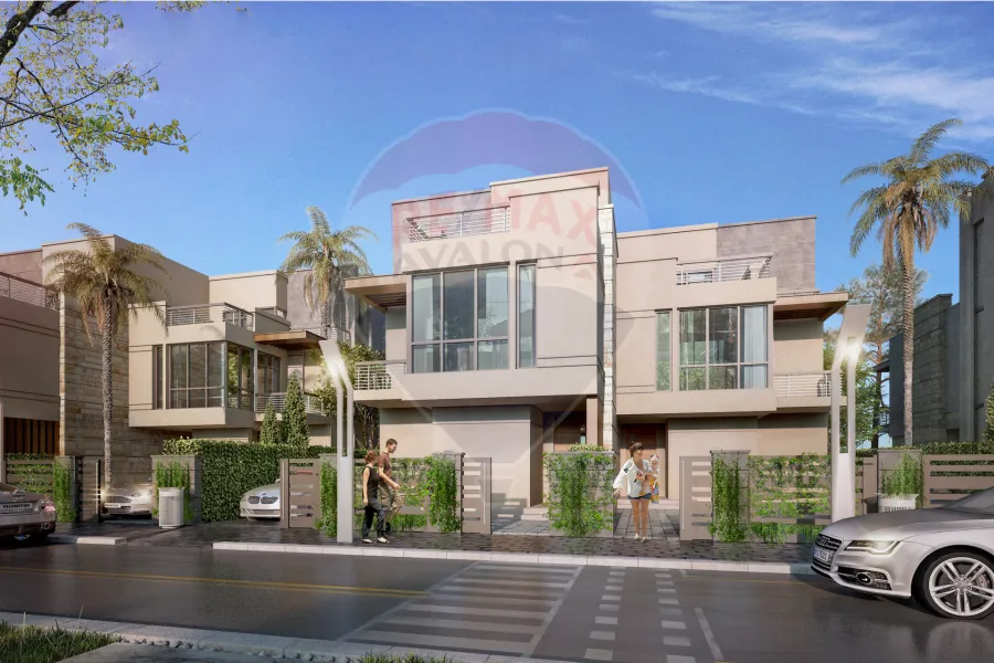 فيلا توين هاوس للبيع (مارينا 8 - العلمين) 405 م