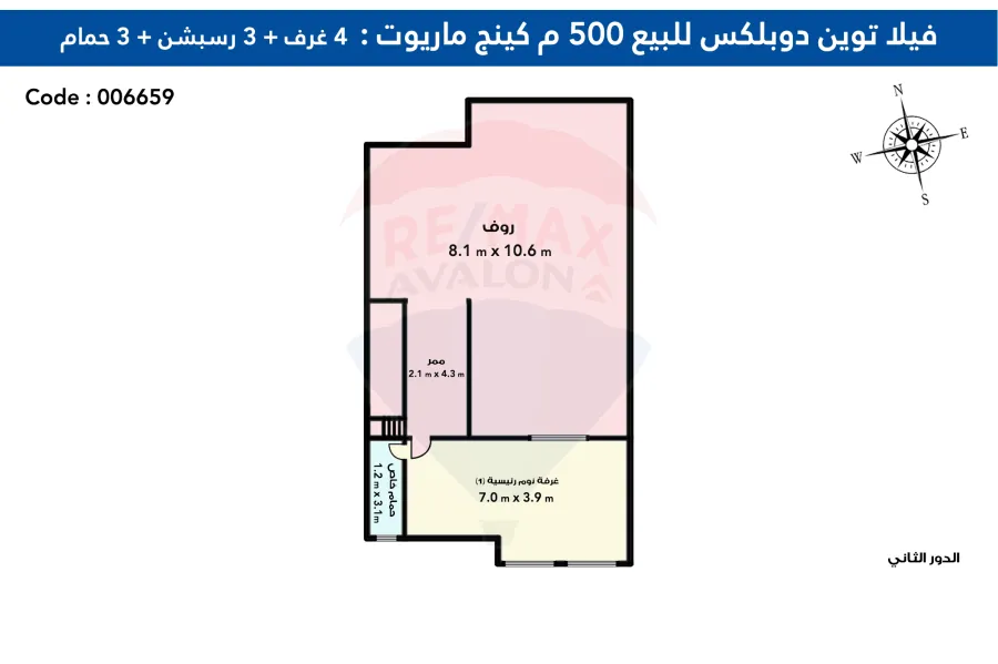 Twin House for sale 500 m King Marriott (Spring House compound)