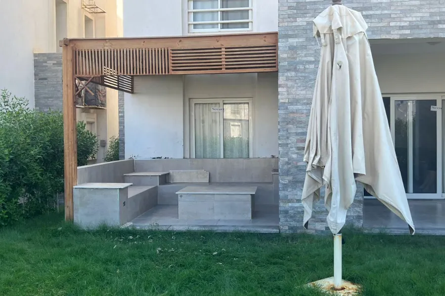 شاليه أرضي بجاردن للبيع (امواج - سيدي عبد الرحمن) 115 م