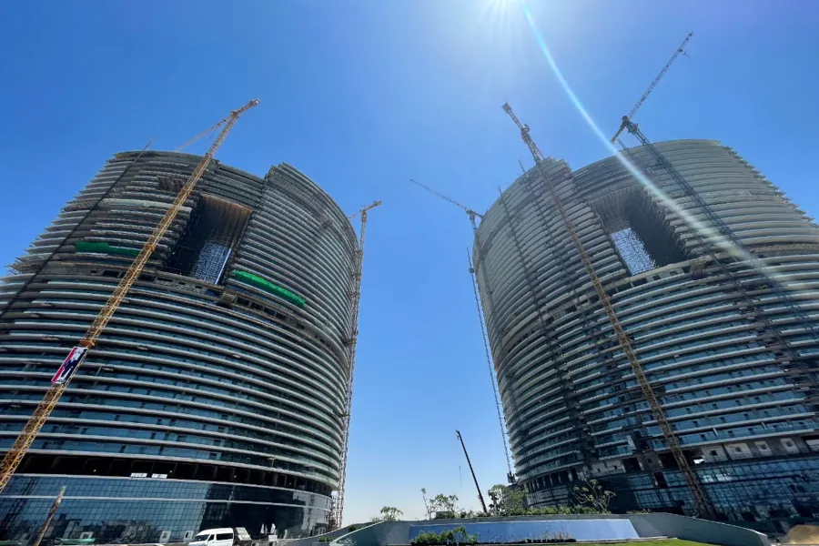 Luxury apartment for sale (The Gate 6 - El Alamein) 154 m