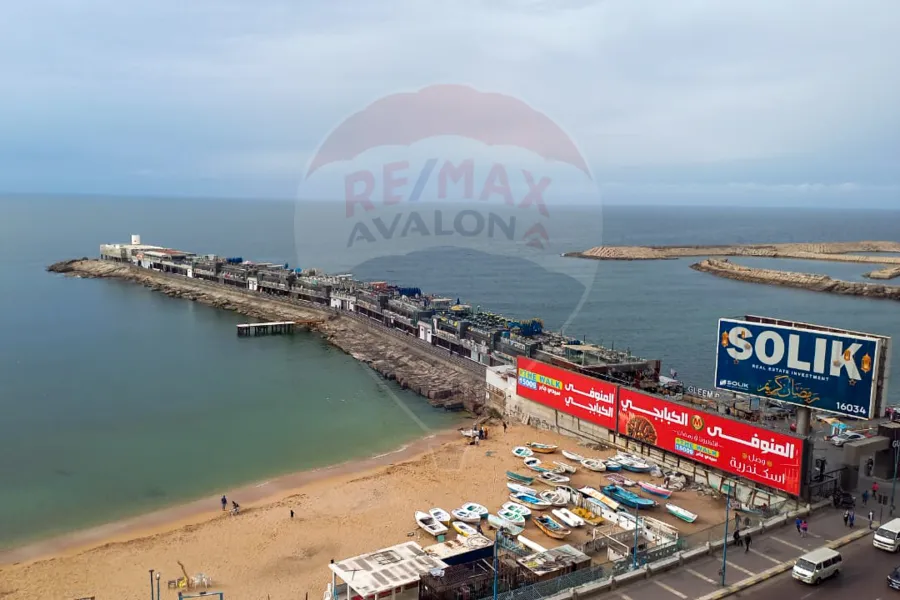 Furnished apartment for Rent 125 m Gleem (Directly on the sea)