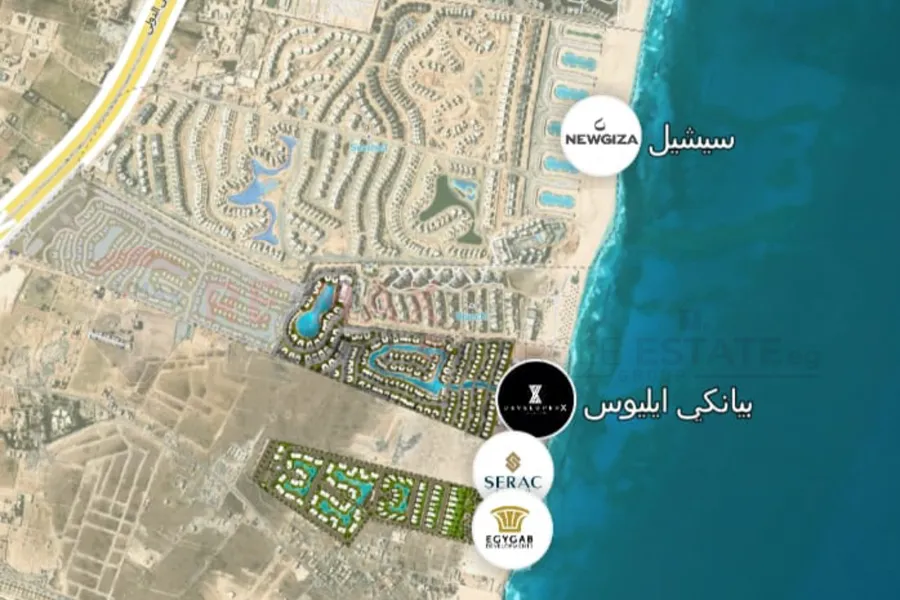 ستوديو للبيع الساحل (قرية ألورا - سيدي عبدالرحمن) 55 م