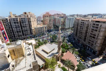 شقة للبيع 180 م سموحة (ش البرت الاول-أبراج صبحي بشري)