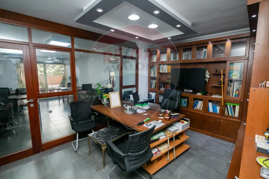 مقر اداري للايجار المفروش 170 م كفر عبده (عمارة الفرات)