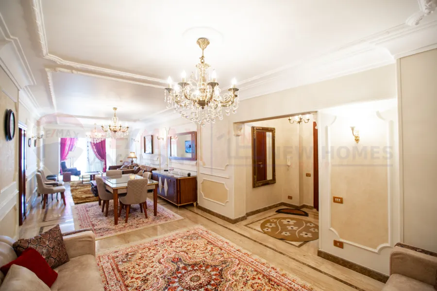 Furnished apartment for rent 210 m Smouha (Golden Square)