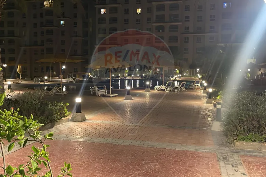 ستوديو ارضي بجاردن للبيع (أكوا فيو - الكيلو 91) 36 م