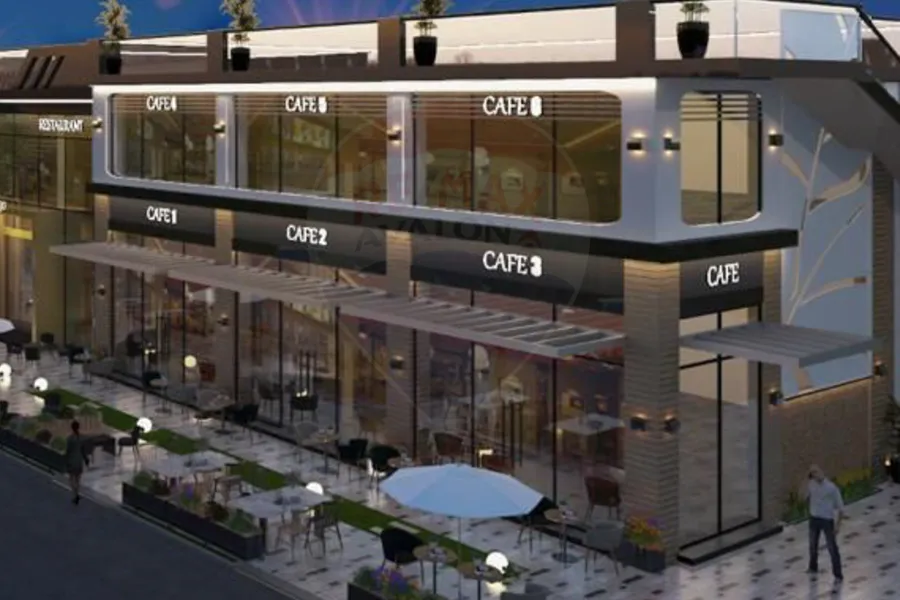 مساحات تجارية للإيجار تبدأ من 65 م إلي 750 م سموحة (داخل أكبر تجمع تجارى ترفيهى)