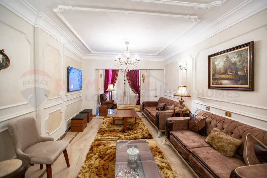 Furnished apartment for rent 210 m Smouha (Golden Square)