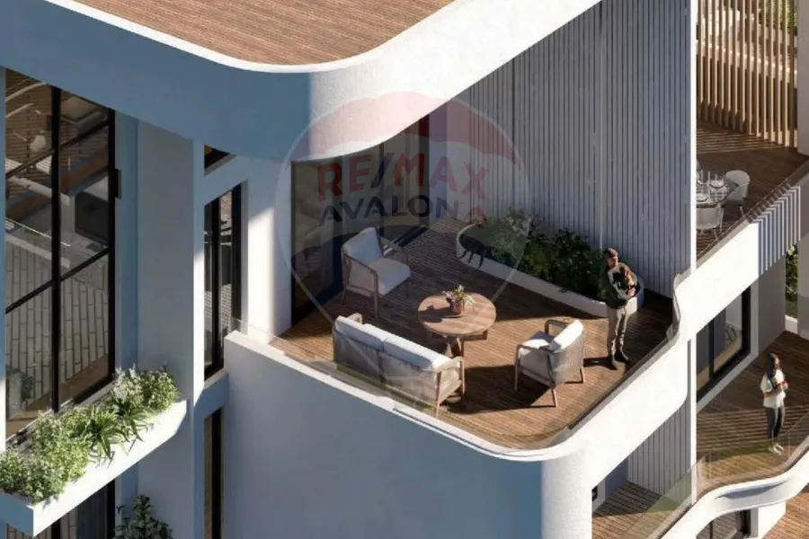 شقه ارضي  بجاردن للبيع 78 م التجمع الخامس ( كومبوند وايت ريزيدنس) جاردن 23 م