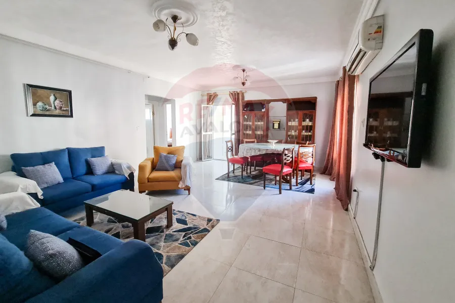 شقة للايجار 130 م مصطفي كامل (عمارات مساكن الضباط)