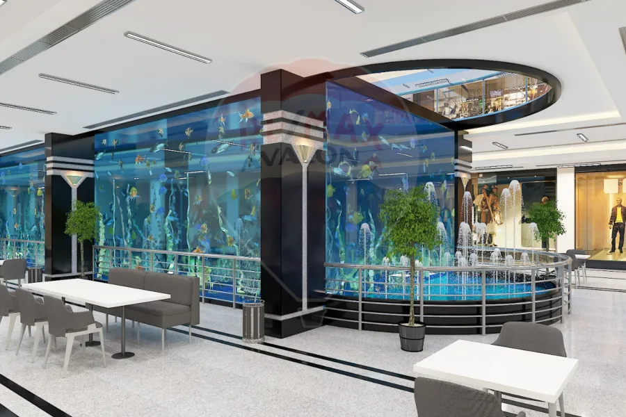 محل للبيع 101 م سموحة (جراند فيو - علي الطريق مباشرة)