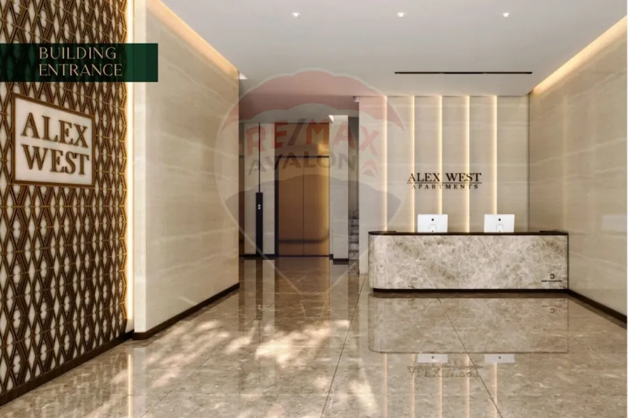 Ground apartment for sale 217 m + 160 m garden King Mariout (Alex West)