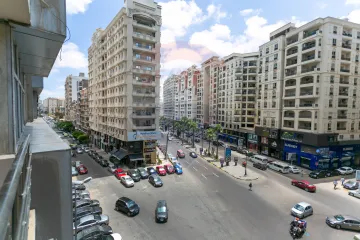 مقر إداري للبيع 170 م سموحة ( ش فوزي معاذ)