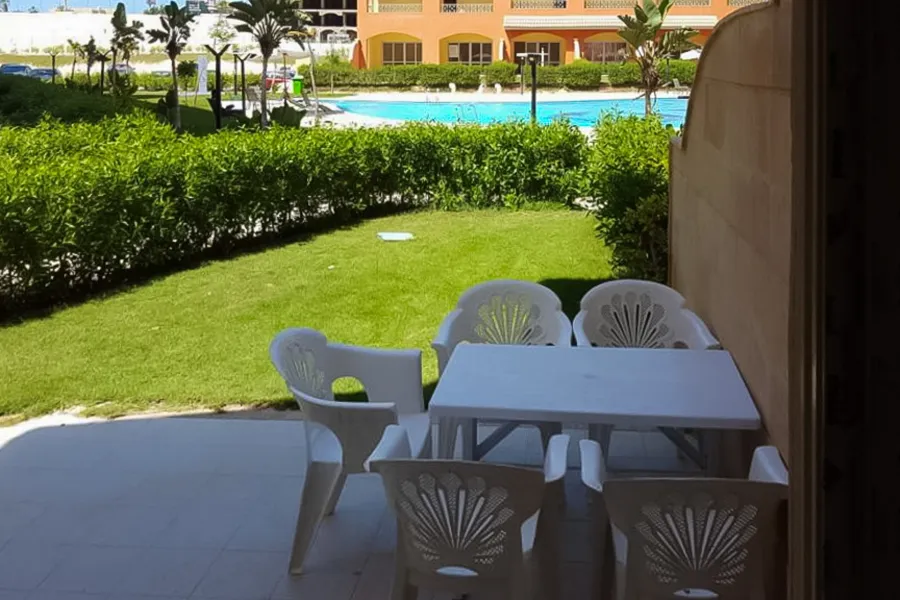 Ground floor duplex with garden for sale (Marina Valley) 168 m + 105 m garden - 3,500,000 EGP