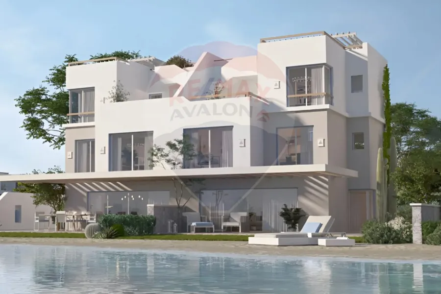 شاليه ارضي بجاردن للبيع (ماونتن فيو - سيدي عبد الرحمن) 117 م  + 90 م جاردن