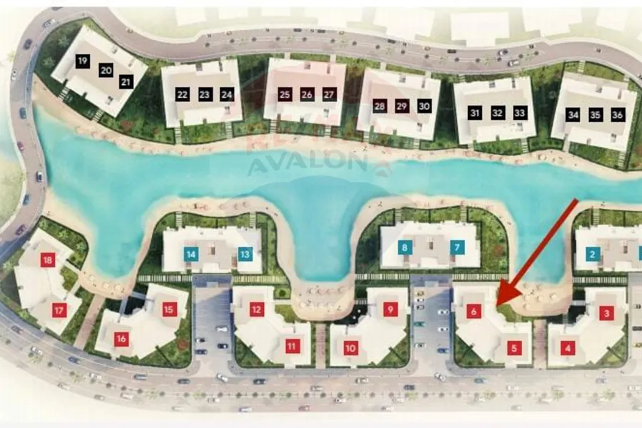 Chalet for sale The North Coast (Azha Resort - Ras Elhekma) 165 m