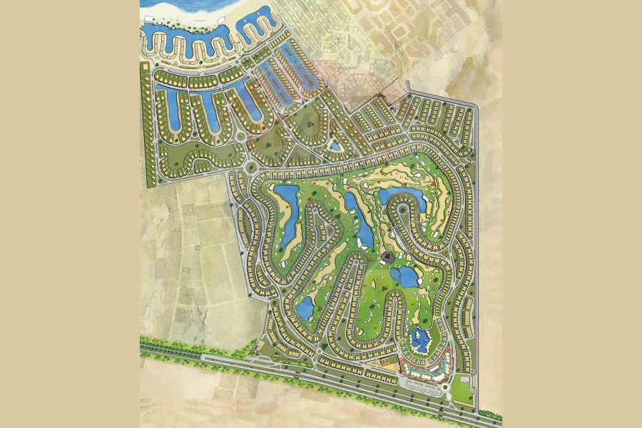 سنيور شاليه (3×1) للبيع (هاسيندا باي - بالم هيلز) 363 م