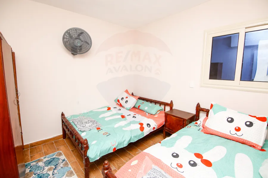 شاليه مفروش للإيجار 65 م الساحل الشمالى (قرية بيو بيلا)