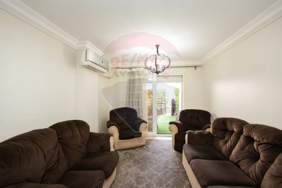 Furnished ground floor apartment for rent 115 m + 20 m Garden - King Mariout (King City Compound)