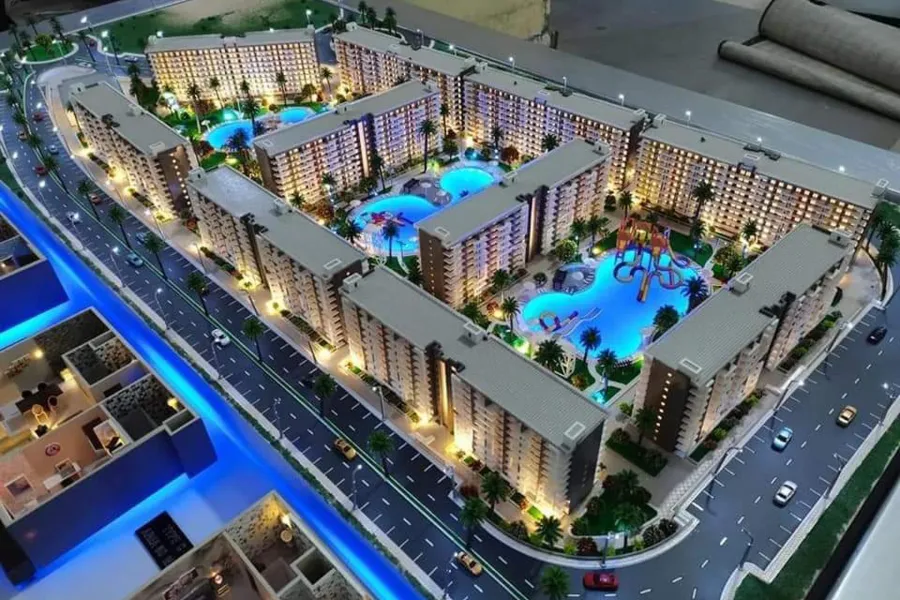 Ground floor chalet with garden for sale (Porto Golf - Sia Lagoon) 68 m - 3,100,000 EGP