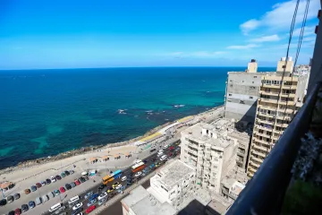 Furnished Apartment for rent 230m Ibrahimia (Sea View)